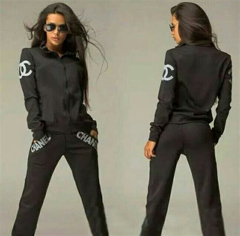 chanel tracksuit womens